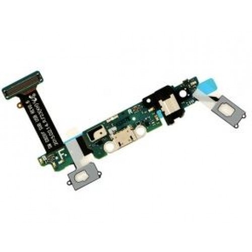 Charging Port Ühildub Samsung G920 S6 Koos Flex / Plata OEM