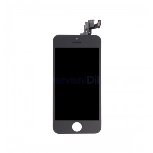 LCD Ekraan Ühildub iPhone 5S / SE Must (Copy / Standard Quality)