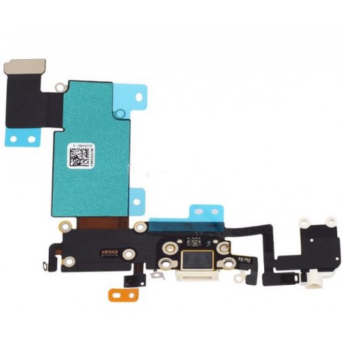 Charging Port Ühildub Apple iPhone 6S Plus 5.5'' Koos Flex Valge HQ