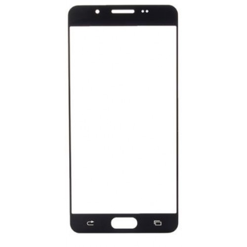 Outer Screen Glass Ühildub Samsung A710 A7 2016 Must (fits jaoks Kuldne) HQ