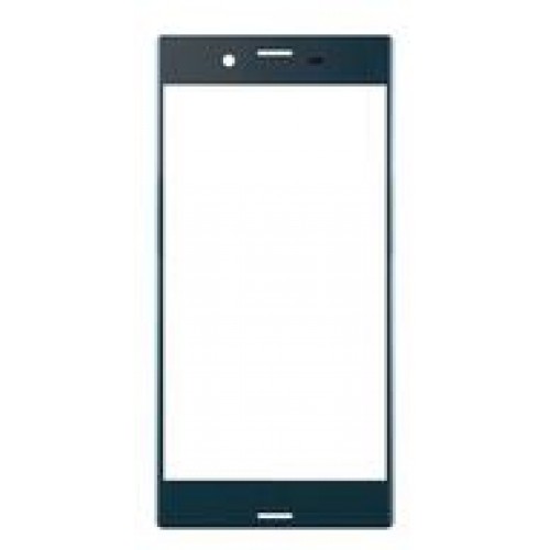 Välisekraani klaas, ühilduv Sony Xperia XZ F8332-ga, must HQ