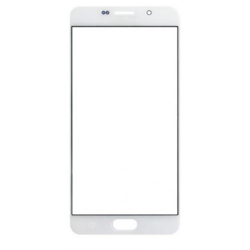 Outer Screen Glass Ühildub Samsung A710 A7 2016 Valge HQ