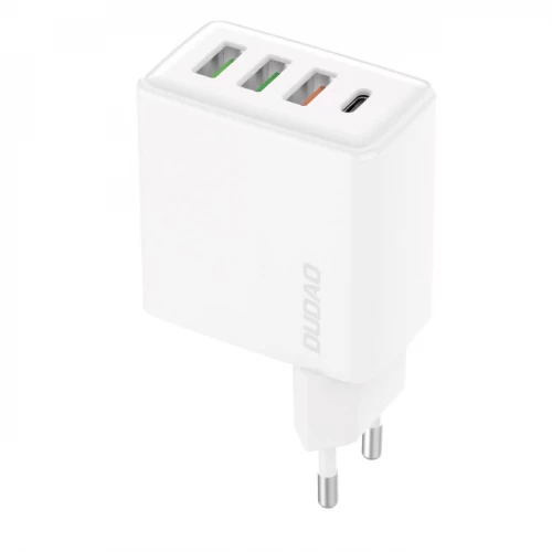 Laadija Dudao A5H valge 20W (1xPD / 3xQC3.0)
