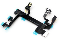 Flex jaoks iPhone 5C on/off, mute, volume control ORG