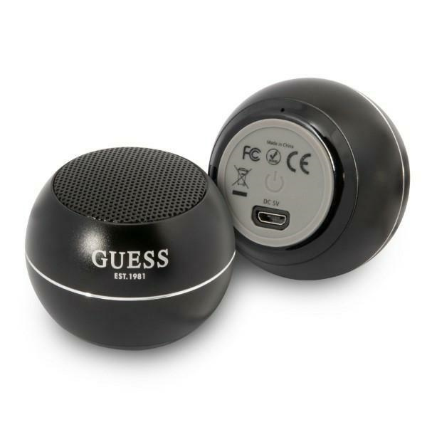 Guess kõlar Bluetooth GUWSALGEKSpeaker mini must/must