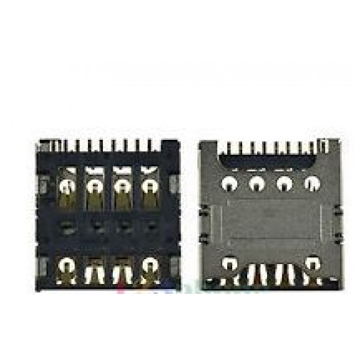 SIM Card Socket / Contacts Ühildub LG H340 Leon / D320 L70 / D405 L90 Original