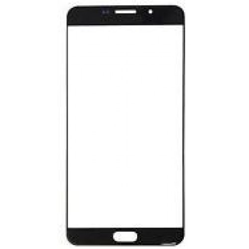 Outer Screen Glass Ühildub Samsung A900 A9 Must HQ