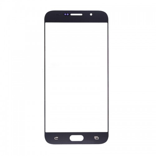 Outer Screen Glass Ühildub Samsung A800 A8 Must HQ