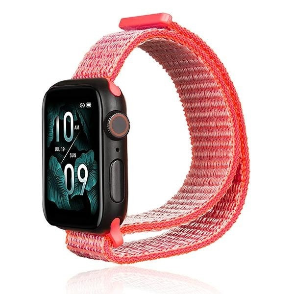 Beline Rihm Apple Watch Nylon 42/45/45/49mm roosa