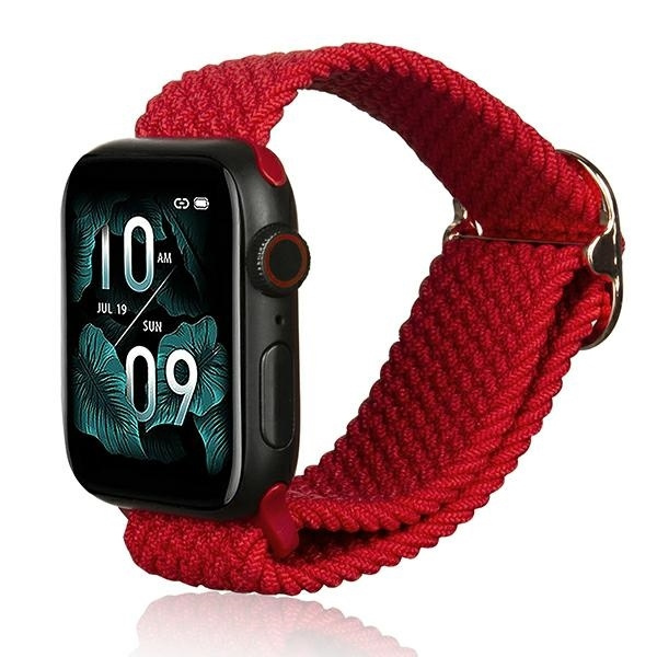 Beline Rihm Apple Watch Textile 42/44/45/49mm punane