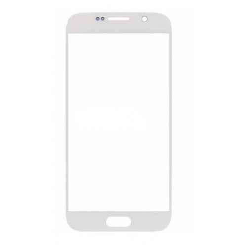 Outer Screen Glass Ühildub Samsung G920 S6 Valge HQ