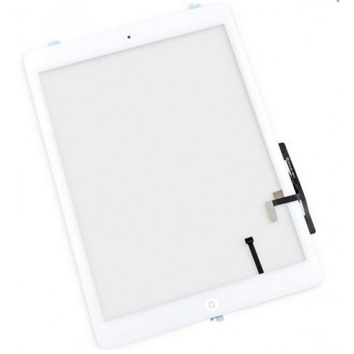 Touchscreen Ühildub Apple iPad Air Valge koos Home button ja holders HQ2