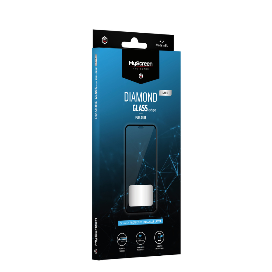 MyScreen Diamond Glass Lite Edge Full Glue Must Karastatud Klaas Apple iPhone X/Xs/11 Pro