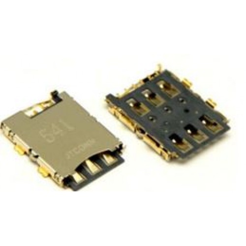 SIM Card Socket / Contacts Ühildub HTC Desire 626 / 826 Original