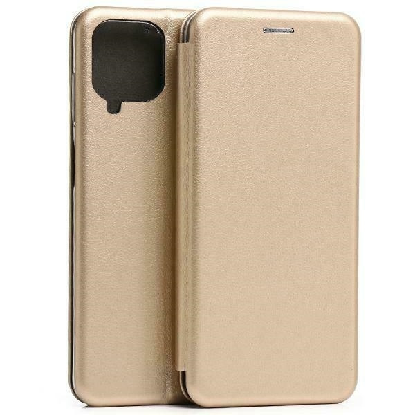 Beline Ümbris Book Magnetiline Samsung M33 5G M336 kuldne