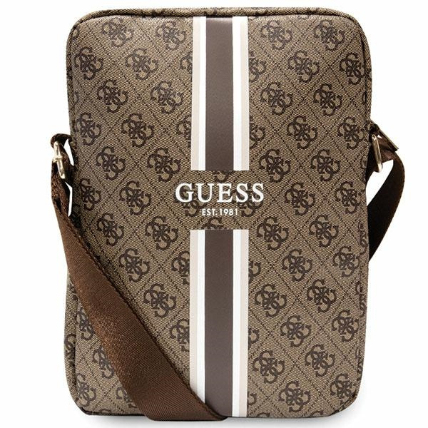Guess сумка GUTB10P4RPSW 10" коричневый/brown 4G Stripes сумка для планшета