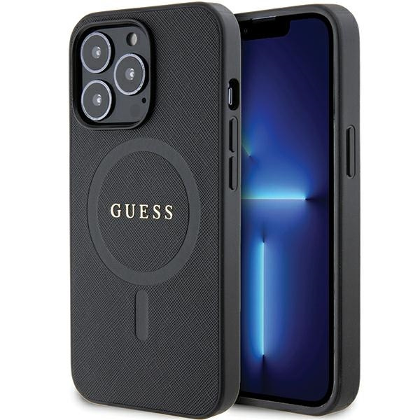 Guess GUHMP13XPSAHMCK iPhone 13 Pro Max 6.7" must/must hardcase Saffiano MagSafe