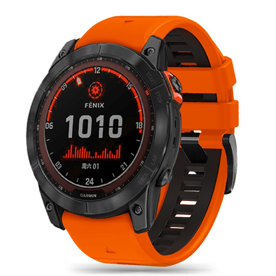 TECH-PROTECT ICONBAND PRO GARMIN FENIX 3 / 5X / 3HR / 5X PLUS / 6X / 6X PRO / 7X ORANŽ/MUST