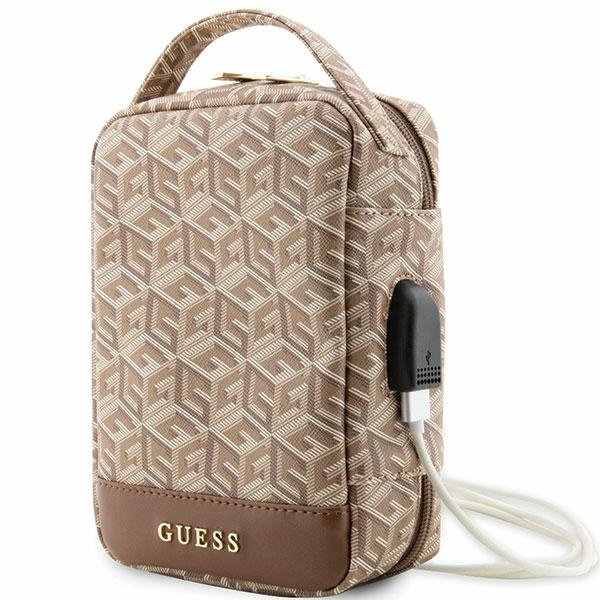 Guess Kott GUHBHGCFSEW Organizer pruun/pruun GCube Stripe