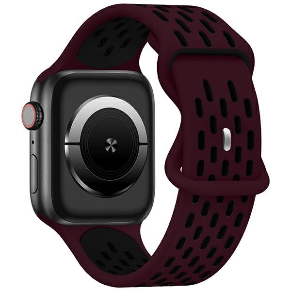 Beline Rihm Apple Watch New Sport Silicone 38/40/41mm bordo/must