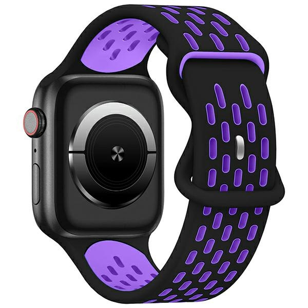 Beline Rihm Apple Watch New Sport Silicone 38/40/41mm must/lilla