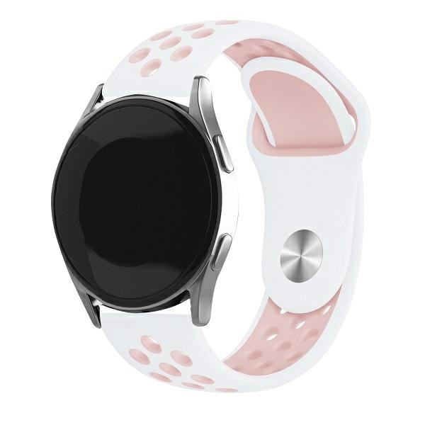 Beline Rihm Watch 22mm Sport Silicone valge/roosa