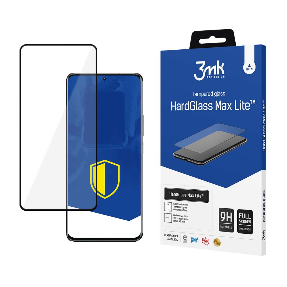 3mk HardGlass Max Lite 9H karastatud klaas Xiaomi 13