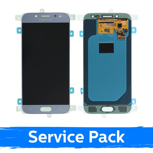 LCD ekraan Samsung J530 J5 hõbedane (Service Pack)