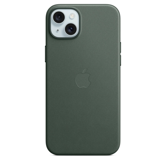 APPLE FINEWOVEN ÜMBRIS MT4F3ZM/A IPHONE 15 PLUS EVERGREEN AVATUD PAKEND