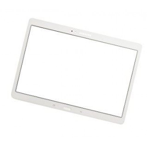 Outer Screen Glass Ühildub Samsung T805 / T800 Tab S 10.5'' Valge HQ