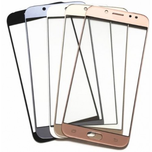 Outer Screen Glass Ühildub Samsung J730 J7 2017 Hõbedane / Helesinine HQ