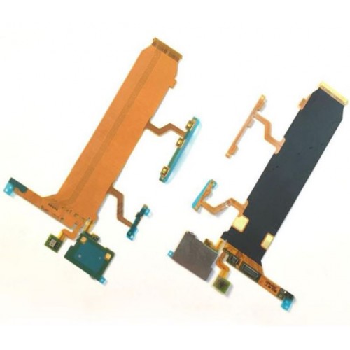 Flex Kaabel Ühildub Sony Xperia Z Ultra C6833 su on / off / volume buttons Original