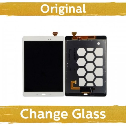 LCD ekraan ühilduv Samsung T550 / T555 Tab A 9.7 valge (uuendatud: Hiina)