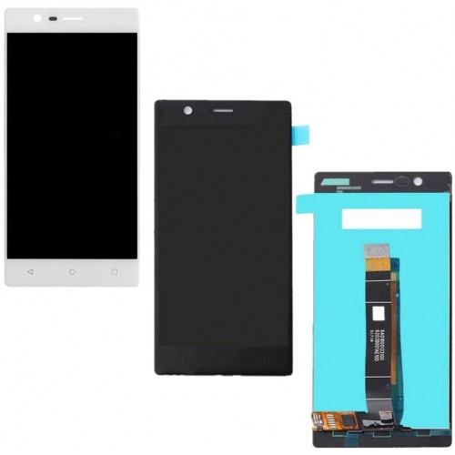 LCD ekraan ühilduv Nokia 3 must HQ