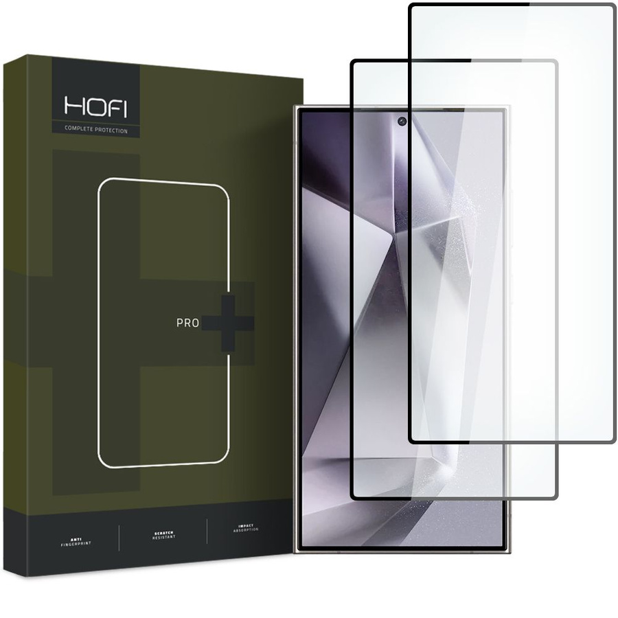 KARASTATUD KLAAS HOFI GLASS PRO+ 2-PACK GALAXY S24 ULTRA MUST