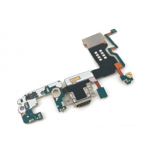 Charging Port Ühildub Samsung G960 S9 koos Flex / Plata OEM