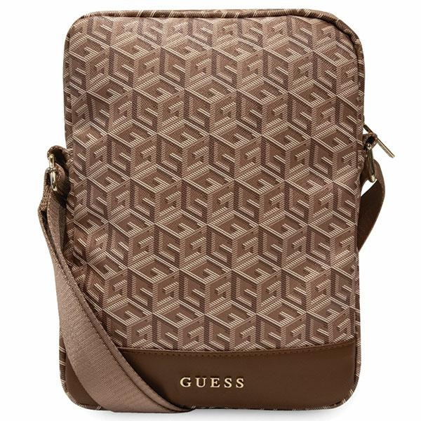 Guess kott GUTB10HGCFSEW 10" pruun GCube Stripe tahvelarvuti kott