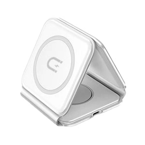 Juhtmevaba laadija Dudao "A11N 3in1" valge 15W (iPhone / Apple Watch / Airpods)