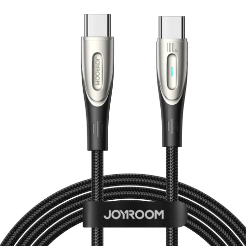 USB Kaabel Joyroom "SA27-CC5" must "Type-C / Type-C" 120cm (kuni 30W)