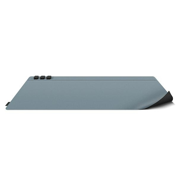 UNIQ Hagen kahepoolne magnetiline lauamatt must-sinine/öömust-washed sinine