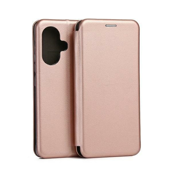 Beline Raamatümbris Xiaomi Redmi Note 13 Pro+ 5G roosa-kuldne