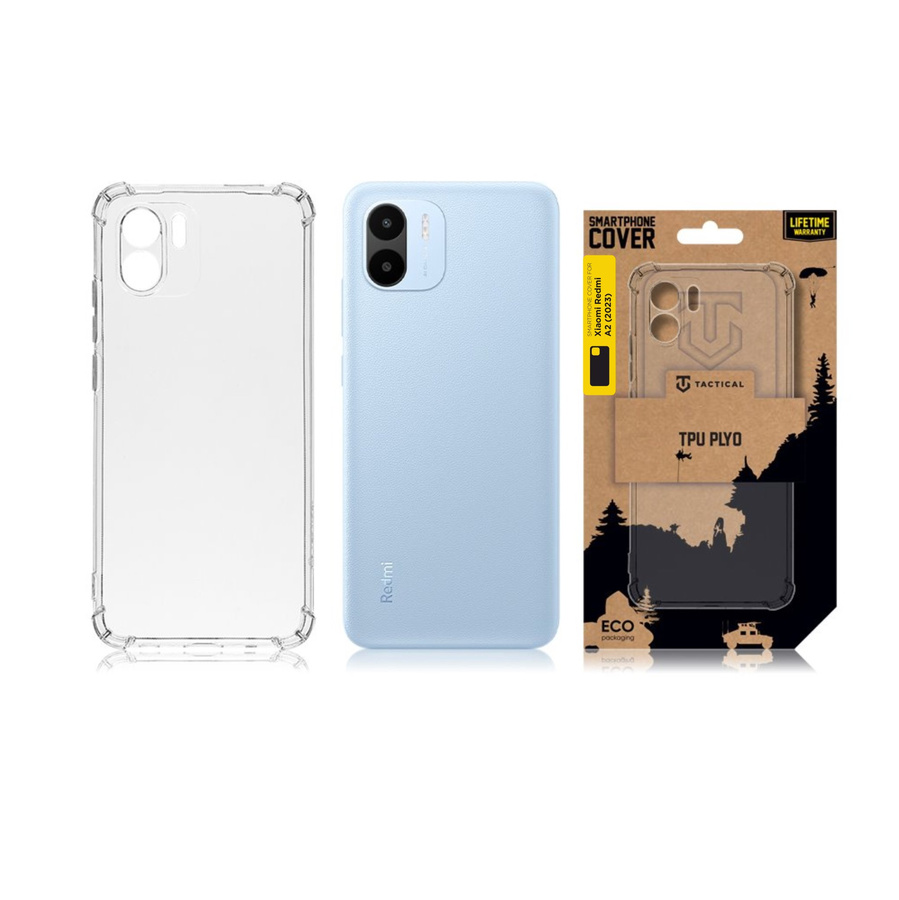 Tactical TPU Plyo Ümbris Xiaomi Redmi A2 2023 Läbipaistev