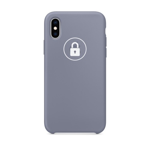 Phone Ümbris "Silicone Ümbris" iPhone Xs Lavender (Levander Hall) original package
