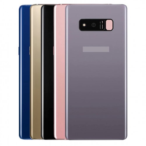Tagakaas ühilduv Samsung N950 Note 8 must (kaameraläätse­ga) HQ