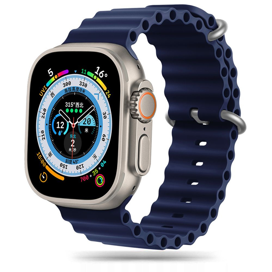 TECH-PROTECT ICONBAND PRO APPLE WATCH 4 / 5 / 6 / 7 / 8 / 9 / SE / ULTRA 1 / 2 (42 / 44 / 45 / 49 MM) ÖÖSINISE