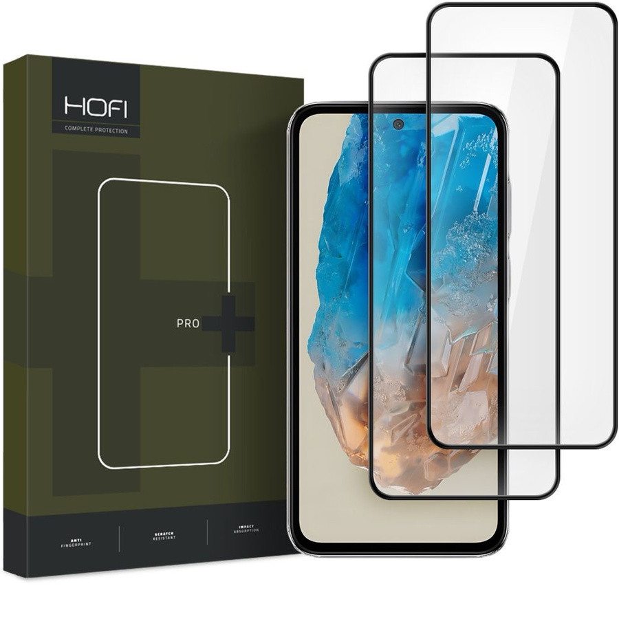 KARASTATUD KLAAS HOFI GLASS PRO+ 2-PACK GALAXY M35 5G MUST