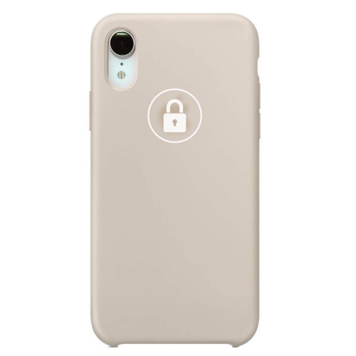 Phone Ümbris "Silicone Ümbris" jaoks Apple iPhone XR / Stone / in package
