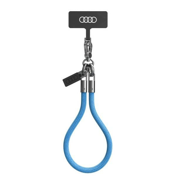 Audi universaalne telefoni rihm 28cm 8mm sinine AU-HSL8-R8/D1-BE