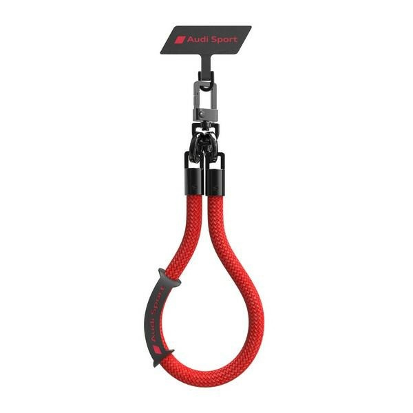 Audi universaalne telefoni rihm 28cm 10mm punane AUS-HSL10-RSQ/D1-RD