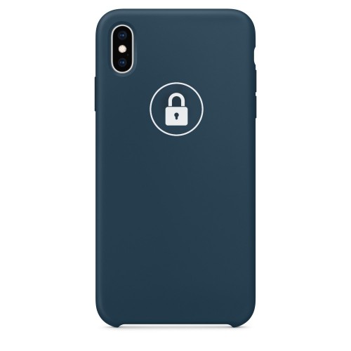 Phone Ümbris "Silicone Ümbris" jaoks Apple iPhone Xs Max / Pacific Roheline / in package